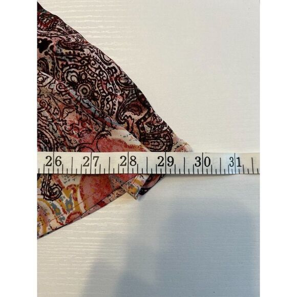 Anthropologie Raga Woman's Medium Evalona Paisley Top - Picture 6 of 9